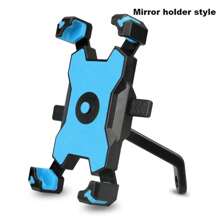 1pc Bicycle/Motorcycle Phone Holder, Shock-Absorbing Vehicle Mounted Phone Stand