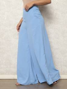 Women Pants - Baby Blue - View 5