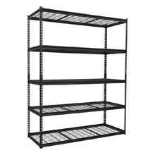 mteryoing Garage Shelving, 5 Tire Storage Shelving Heavy Duty Garage Shelves 3000LBS Load Bearing, Full Metal Shelving Units, Durable Construction, Adjustable Shelves, Easy Assembly - 60 X 24 X 78 Inch - View 1