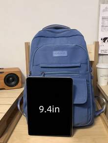 尼龙背包 - 多隔层背包，适合健身房，适合学生和户外活动，旅行背包，多用途背包，坚固背包 - 彩色 - 查看 7