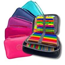 School Student Pencil Case Back To School - 黑色 - 查看 4