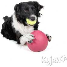 Outward Hound Kyjen 2452 Ball-In-Ball Dog Toy Interactive Puzzle Rubber Tennis Ball Dog Toy, Large, Red - 1 - Xem 8