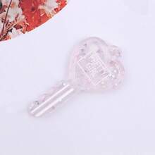 10/20pcs Clear Glitter Heart & Letter Resin Pendant, Suitable For DIY Necklace, Bracelet, Earring, Keychain Jewelry Craft Supplies - Multicolor - View 7