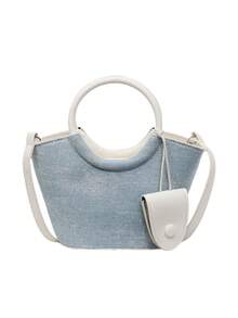 简约质感，清新配色，精致手提包，时尚百搭，热门单肩包，小众设计，气质颜值高，大容量斜挎包，适合通勤上班逛街