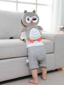 1pc Cute Animal Anti-Fall Pillow, Baby Toddler Head Protection Pad