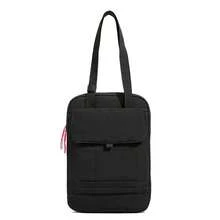 多功能笔记本电脑包单肩手提包 13.3 14 15 英寸适用于 Macbook Air 13 Pro 商务通勤帆布简约手提包笔记本电脑包女士 Macbook 保护套大学必备返校笔记本电脑内胆包