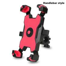 1pc Bicycle/Motorcycle Phone Holder, Shock-Absorbing Vehicle Mounted Phone Stand