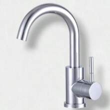 不锈钢厨房水龙头金色盆冷热水水龙头蔬菜盆旋转水龙头浴室浴室配件浴室工具 - 彩色 - 查看 9