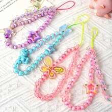 Yiwu Qiyou Accessories Co., LTD 30克/1.06盎司/袋 6-12毫米 混合可爱款式散珠，适用于珠宝制作、创意DIY手链项链吊坠、手机链装饰、串珠工艺用品