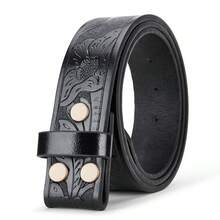 1/2 件男女通用西式腰带，复古百搭牛仔裤装饰腰带（不含扣）秋季、万圣节 - 彩色 - 查看 15