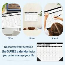 Desk Calendar 20252026 17x12, 18 Months, JUL. 2025 DEC. 2026