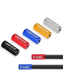 自行车气门嘴帽，公路自行车变速器和刹车铝合金金属外盖配件，设备 - 彩色 - 查看 4