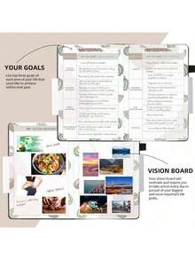 Back To School A5 Diary -200 Rows, 80 GSM | Hardcover Notebook With Pen Ring And Expandable Pocket | Learning Supplies, Suitable For Schools, Offices Or Meeting Rooms, Daily Notebooks, Meeting Notes, Primary School Diaries, Student Diaries, Classroom Notebooks, Gifts For Good Friends, Family, Girlfriend, Boyfriend, Colleagues, Best Friends, Exquisite Notebooks, Simple Notebooks, Recording Life - Multicolor - View 6