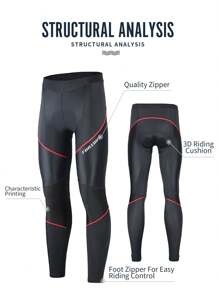 Men's Cycling Bike Long Pant Quick Drying Biker Tights Biking Legging Riding Pants