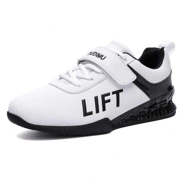 Men's Professional Squat Shoes For Gym, Indoor Sport Fitness Training Weightlifting Shoes