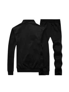 Paul PUOSLAO Autumn And Winter Velvet Jacket Suit For Men - 黑色 - 查看 2
