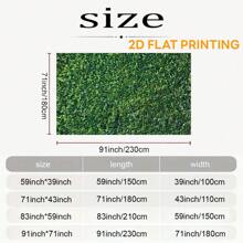 2D1pc Green Leaves Botanical Wall Photography Backdrops Inches Spring Nature Photo Background Indoor Outdoor Wedding Video Couple Party Banner Newborn Shower Birthday Happy Mother's Day Decoration Supplies