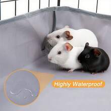 Nylon Small Pet Pad, Removable And Durable, Suitable For Rabbits, Cats, Guinea Pigs, Chicks, Ducks, Hamsters (Pad Only) - Multicolor - View 4