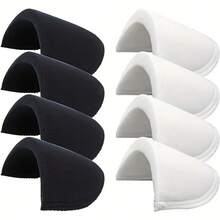 1pair/2pairs/3pairs Shoulder Pads, Jacket, Non-Slip Shoulder Clothing, Sponge Shoulder Pad, Thick Lining, Detachable, Seamless Shoulder Pads, Suitable For Women - Multicolor - View 11