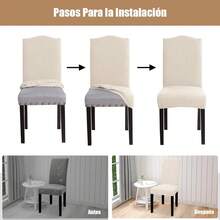 Chair Covers - Beige - View 6