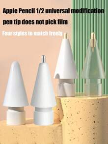 1pc/2pcs/3pcs/4pcs/6pcs/8pcs/10pcs Replacement Stylus Pen Tips Compatible With Apple Pencil 1st Gen 2nd Gen For IPad Writing Capacitive Pen Tip - Multicolor - View 3