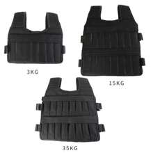 50-3kg Loading Weight Vest Sand Clothing Running Boxing Training Workout Strength Training Running Fitness