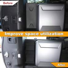 Trunk Storage Box Compatible With Land Rover Defender 90 110 20202023 Models Oxford Cloth Multifunctional Car Storage Bag Black - Black - View 6