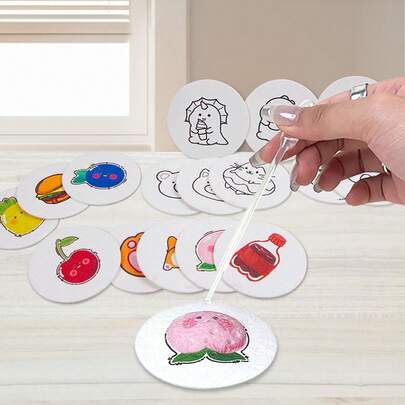 10 ark/set med 3D-blankt runt ritpapper - fluffigt texturerat konstpapper, perfekt för gör-det-själv-projekt, kreativa aktiviteter och teckning. Innehåller sax, tejp, konstnärsmaterial och tillbehör. Lämplig för skolstart, alla hjärtans dag, Ramadan.