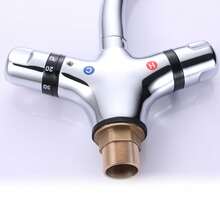 SHIOUCY Wash Basin Mixer Wash Basin Mixer Thermostatic Mixer Tap - A - View 6