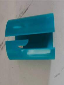 1 pieza Cortador de papel redondo, tijeras para envolver regalos, resistente y afilado, diámetro ampliado, cortador de papel de embalaje redondo compacto - Cortador de papel de plástico para un envoltorio de regalo eficiente, herramienta para fiestas y Navidad, suministros - Operado manualmente, adecuado para manualidades y papel de regalo fino