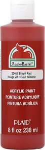 Acrylic Paint In Assorted Colors (8 Ounce), J20401 Bright Red,8371745 - Red - View 1