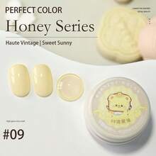 PERFECT COLOR 15色 5克/瓶 蜂蜜系列凝胶指甲油，可爱闪亮凝胶指甲油，适合返校季、夏季美甲、全息美甲沙龙和DIY居家美甲。 - 彩色 - 查看 13