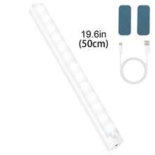 PIR Motion Sensor Rechargeable Portable LED Light, USB Powered Indoor Lighting - Multicolor - View 14