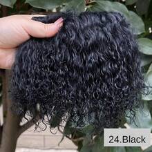 Cute Mongolia Fur Sheepskin Wool Extensions Curly Texture Hair Row Lamb Fur Pelt Durable BJD Dolls Wigs Dolls Wigs Hair Wefts Accessories - Multicolor - View 8