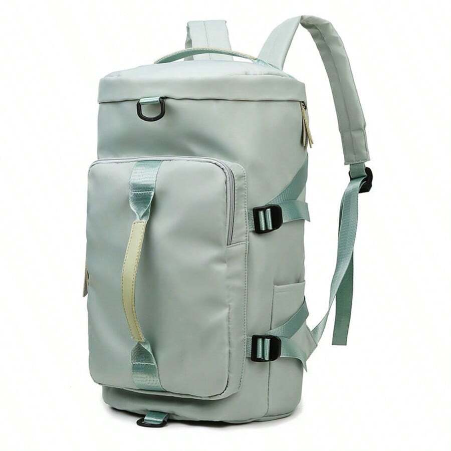 Sports Gym Bag For Women Crossbody Shoulder Bag 3 In 1 Men Laptop Business Backpack Weekender Overnight Flight-Approved Duffle Bags With Shoe Compartment Tote Handbags - màu xanh lá - Xem 1