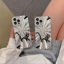 Funda premium para phone 16 Pro con diseño de fuegos artificiales. Diseño sencillo con orificios grandes. Resistente a golpes y caídas. Compatible con phone 16, 15, 14, 13 y 12 Pro. - Blanco - Ver 4