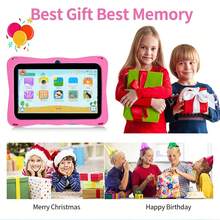 Máy tính bảng học tập điện tử tương tác cho trẻ em, Hệ điều hành Android 13, Phần mềm dành cho trẻ em được cài đặt sẵn, Pin dung lượng lớn 4000mAh, Hỗ trợ WiFi, Kiểm soát của phụ huynh, Trò chơi giáo dục, 4GB+64GB, (Bao gồm: Hộp đóng gói, Cáp dữ liệu, Sách hướng dẫn, OTG, Kim cắm thẻ) - Nhiều màu - Xem 6