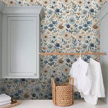 1 Cuộn Giấy Dán Tường Tự Dính Cổ Điển, Họa Tiết Hoa Thanh Lịch, Giấy Dán Tường Có Kết Cấu, Giấy Dán Tường PET Liền Mạch Có Thể Tháo Rời, Phim Bảo Vệ Tường Chống Thấm Nước, Thiết Kế Dễ Bóc Ra, Lý Tưởng Để Trang Trí Phòng Khách, Nhà Bếp, Phòng Ngủ, Phòng Ăn Và Cải Tạo Nội Thất - Nhiều màu - Xem 10