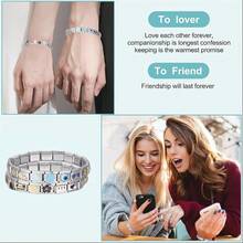 DIY Italian Charms Bracelet Set With 9 Charms And Starter Bracelet - C-starter Bracelet Set-20Pcs Gold - View 7