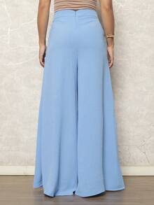 Women Pants - Baby Blue - View 1