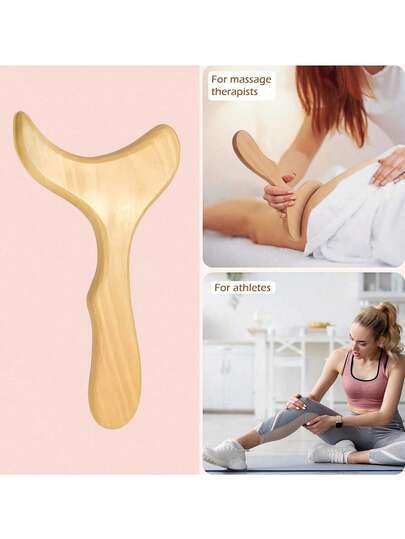 木疗按摩工具淋巴引流按摩器塑身工具适用于哥伦比亚按摩师、抗脂肪团、刮痧、淋巴引流、脂肪团、背部抓挠器、学校、返校、旅行、旅行必需品、家居必需品、水疗、按摩工具、按摩、按摩器、水疗