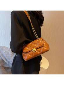 Women Crossbody - 黃棕色 - 查看 5