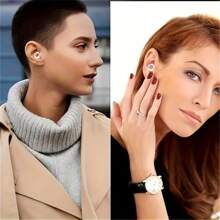 1Sets - Reusable Silicone Earplugs, Consisting Of 2 Earplugs And 4 Spare Parts, Specially Designed For Sleep And Sound Insulation, Without Harming The Ears. Night Noise Reduction Earplugs And Snoring Sound Insulation, Suitable For Sleeping, Taking Naps, Working, Studying, Back-To-School Gifts, Christmas Gifts. - Multicolor - View 12