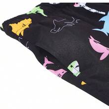 Boys Swim Trunks With Boxer Brief Liner Swim Shorts Compression Liner Youth Anti Trunks Halloween Christmas New Year - 彩色鯊魚 - 查看 7