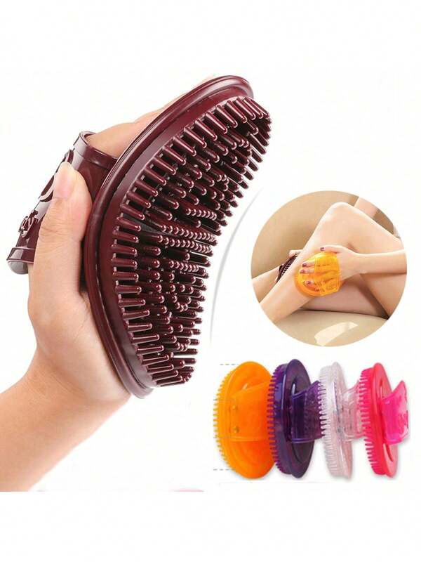 1pc 5 Elements Meridian Body Brush, Soft & Comfortable Body Massage Brush, Suitable For All Body Parts, Does Not Damage Skin, Body Beauty Brush (New & Old Models Randomly Shipped)