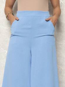 Women Pants - Baby Blue - View 4