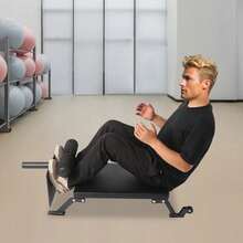 SanBouSi Home Gym Hamstring Curl Workout Bench Curl Workout Bench Leg Exercise Bench - Black - View 6
