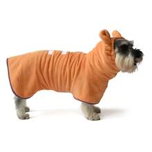 1pc Dog Bathrobe, Cat Dog Quick Dry Towel Robe With Hood & Ear Decor, Warm Plush Sleepwear Suitable For Small/Medium/Large Dogs - Multicolor - View 10