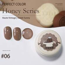 PERFECT COLOR 15色 5克/瓶 蜂蜜系列凝胶指甲油，可爱闪亮凝胶指甲油，适合返校季、夏季美甲、全息美甲沙龙和DIY居家美甲。 - 彩色 - 查看 20