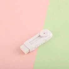 Cute Heart-Shaped Eraser Set, Durable ABS Material, Push-Pull Design, Lovely Macaron Colors, Suitable For Office And School Use,For School Supplies,Back To School - Multicolor - View 18
